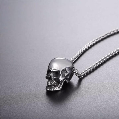 Stainless Steel Skull Necklace