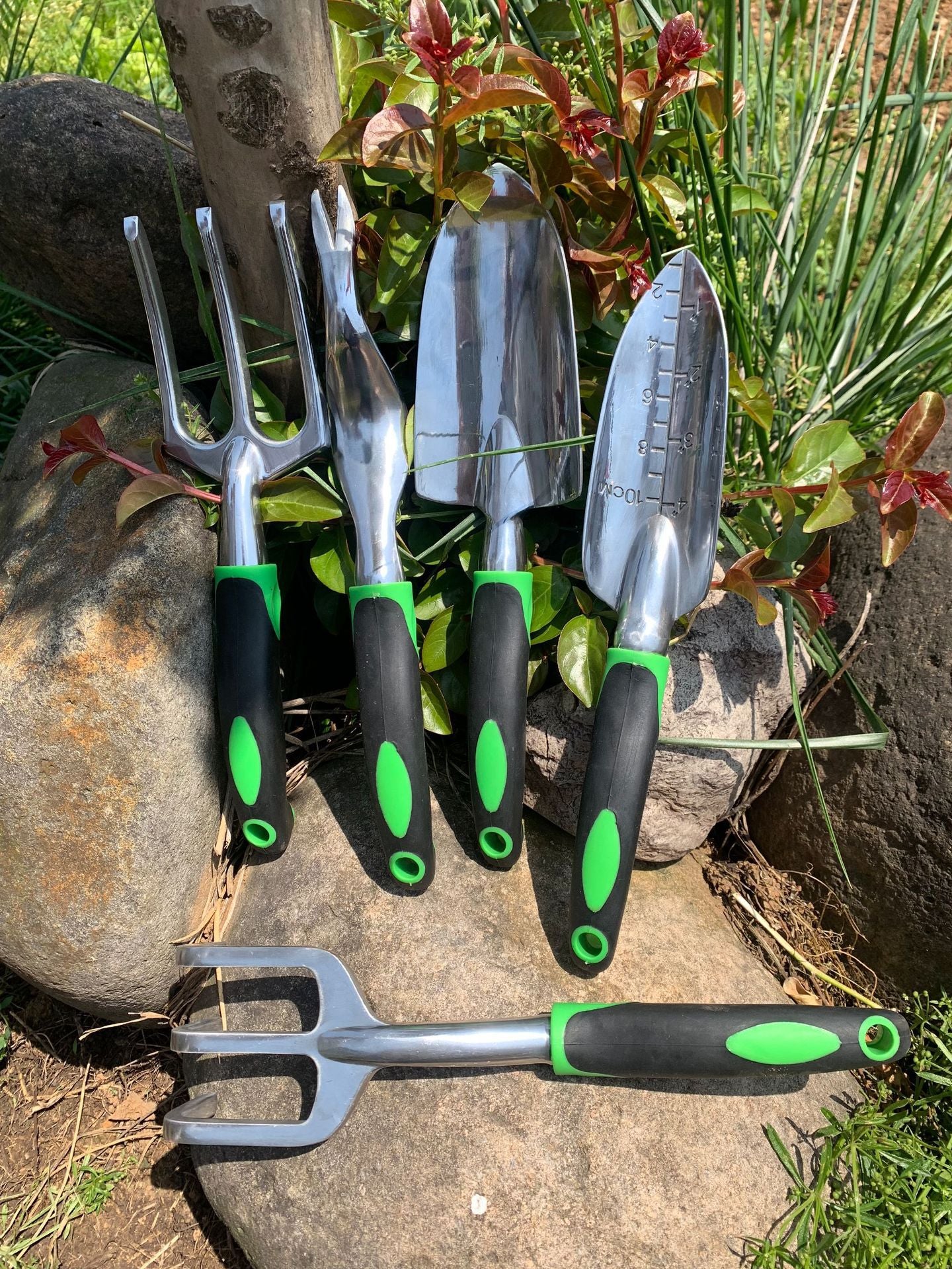 9-piece aluminum alloy garden tool set