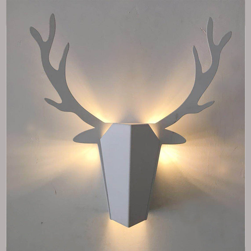 Decorative living room wall lamp Deer