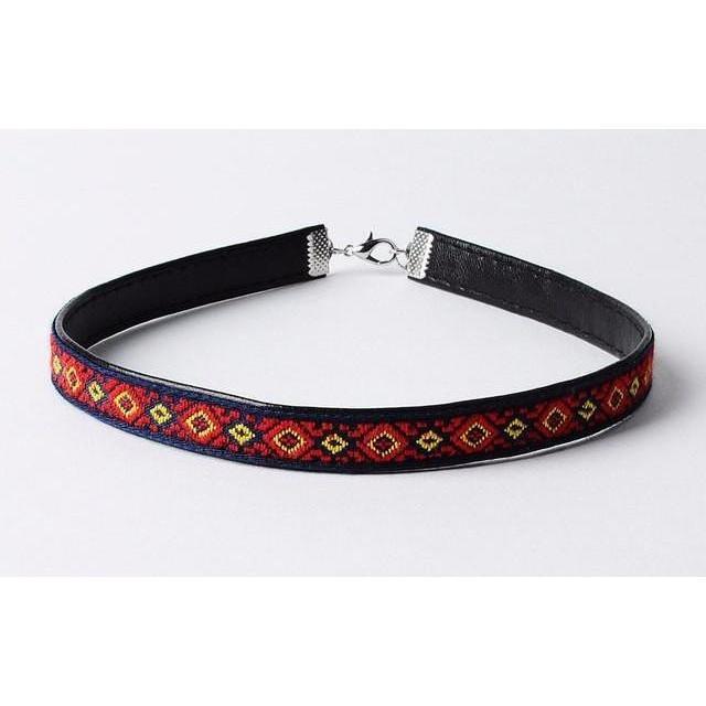 Embroidery  Bohemia Choker Necklace