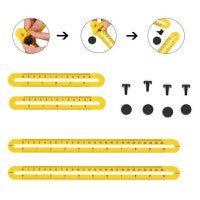 Multi-functional square ruler