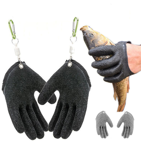 Fishing Gloves: Anti-Slip, Protects from Puncture and Scrapes