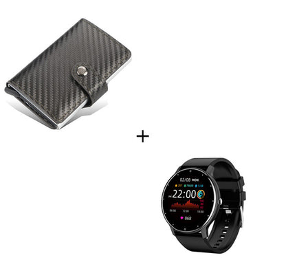 Sports Watch with Weather Forecast, Heart Rate & Blood Pressure Monitoring.