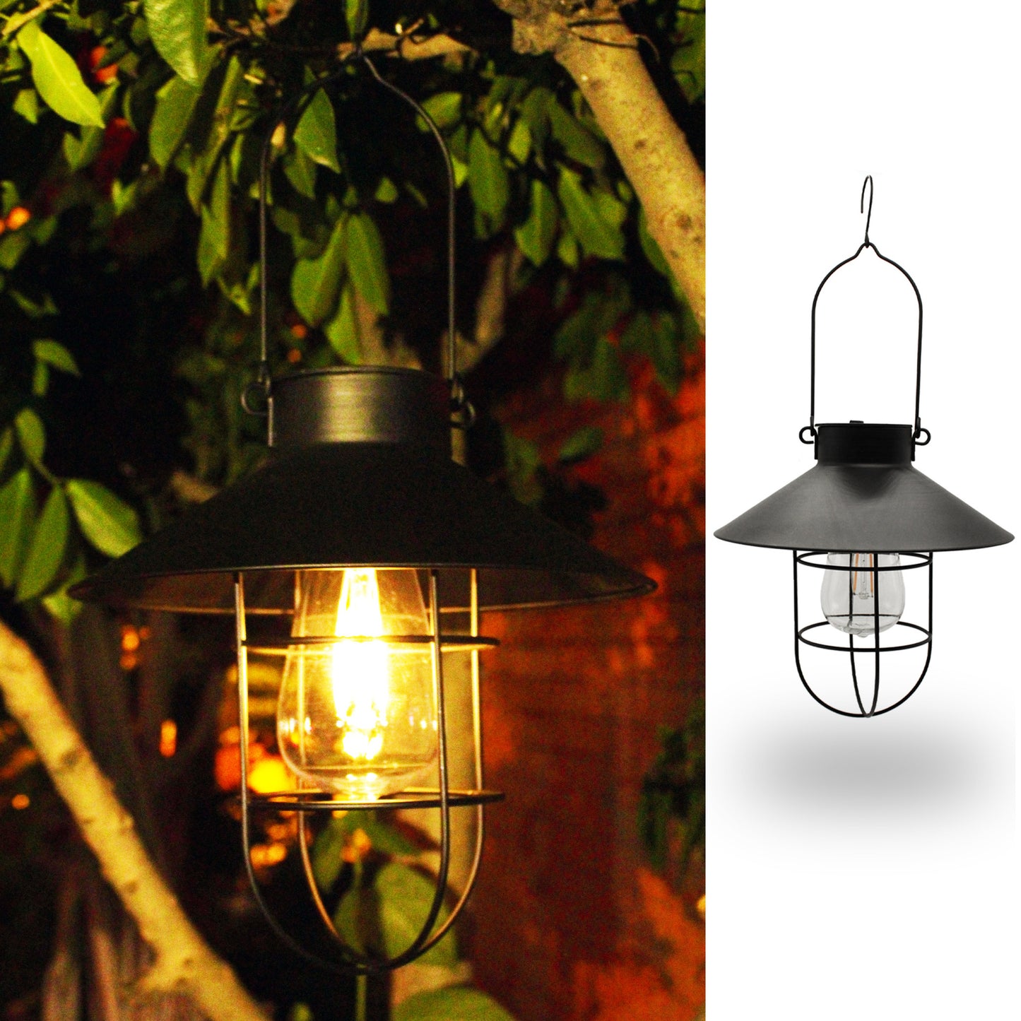 Outdoor Hanging Waterproof Solar Light Lantern