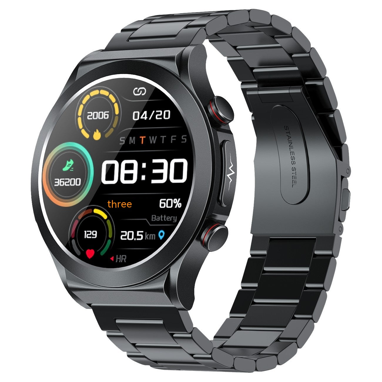 The Electric Chart Pulse Smart Watch.