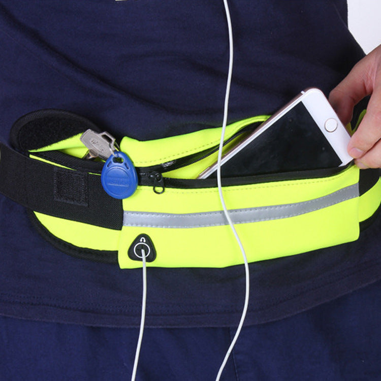 Fitness Waist Bag: Slim Running Belt for Hiking, Cycling, Workout, and Sports