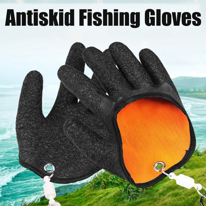 Fishing Gloves: Anti-Slip, Protects from Puncture and Scrapes