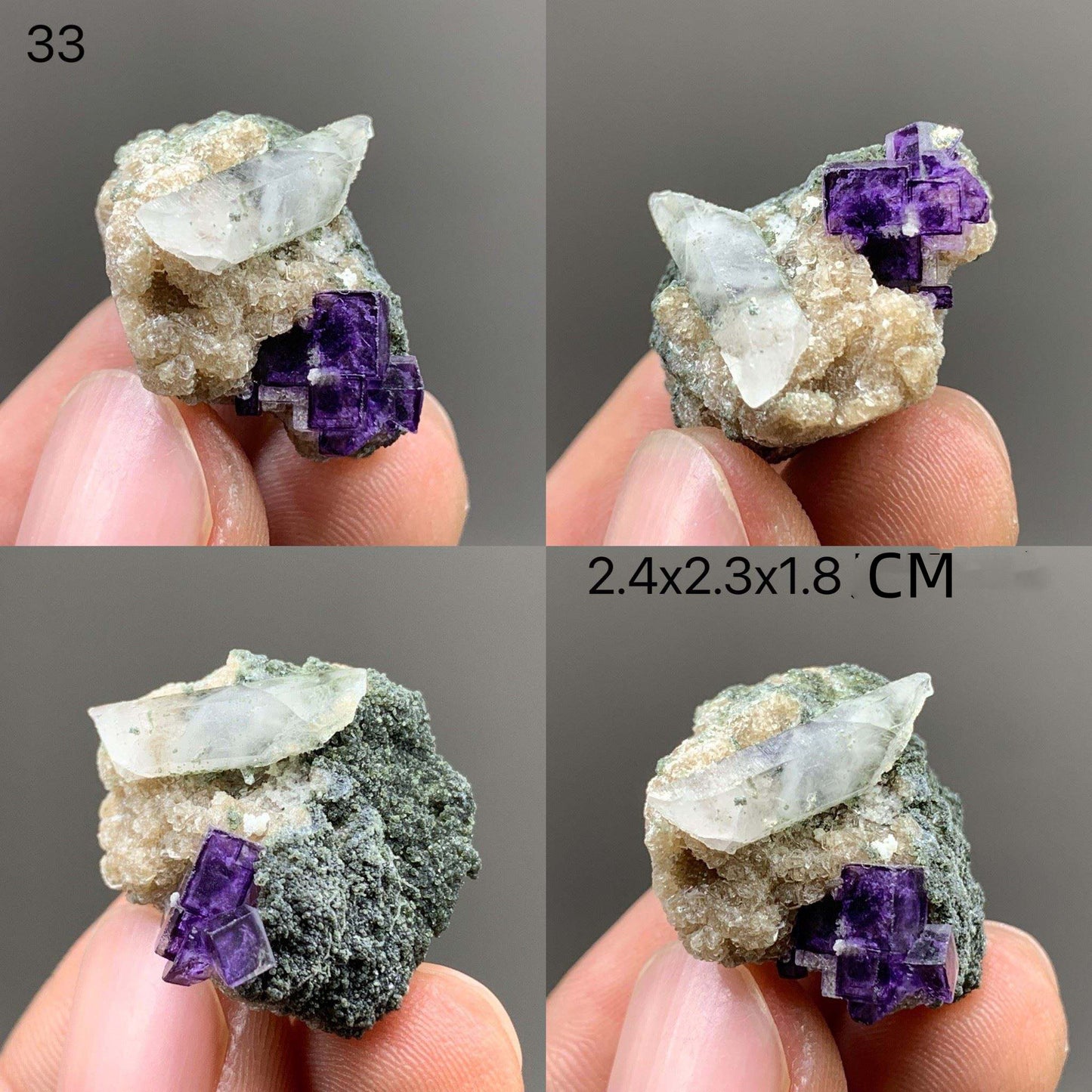 Natural Amethyst Crystal Cluster Quartz Raw Crystals Healing