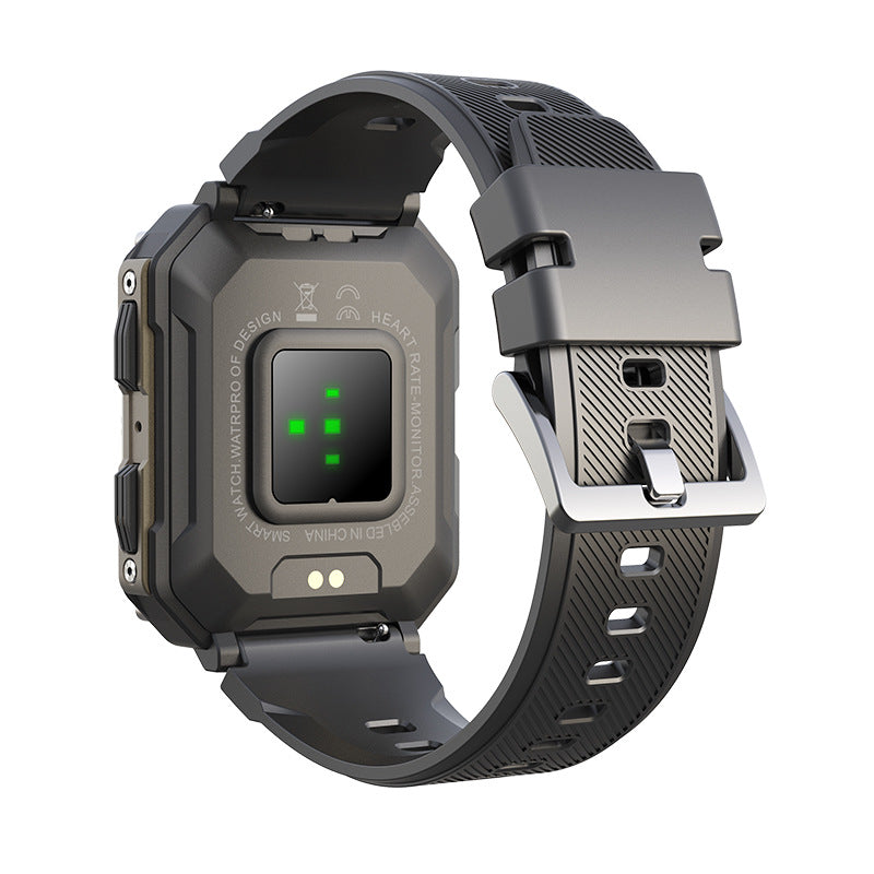 Smart outdoor watch with bluetooth, waterproof