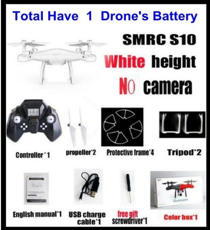 WiFi 2MP Camera With S10 SMRC FPV Quadcopter Drone UAV with Micro Remote Control