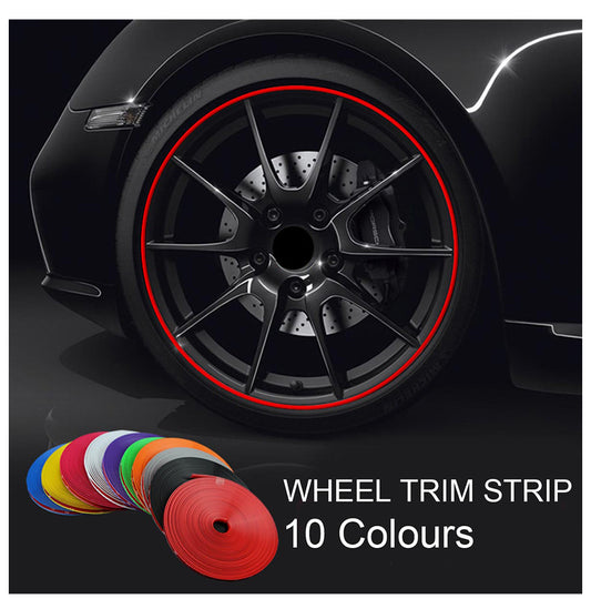 Automotive Supplies: Wheel Decoration Strips for Tire Rims