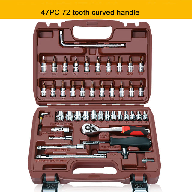 Auto Repair Tools Ratchet Wrench Set