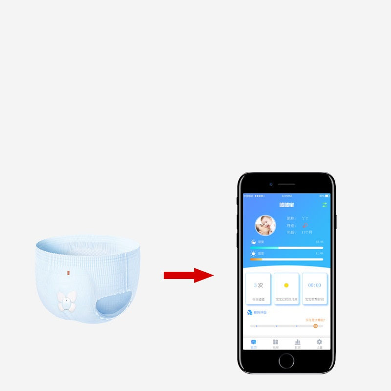 Baby Baby Diapers Alarm Smart Diaper Detector