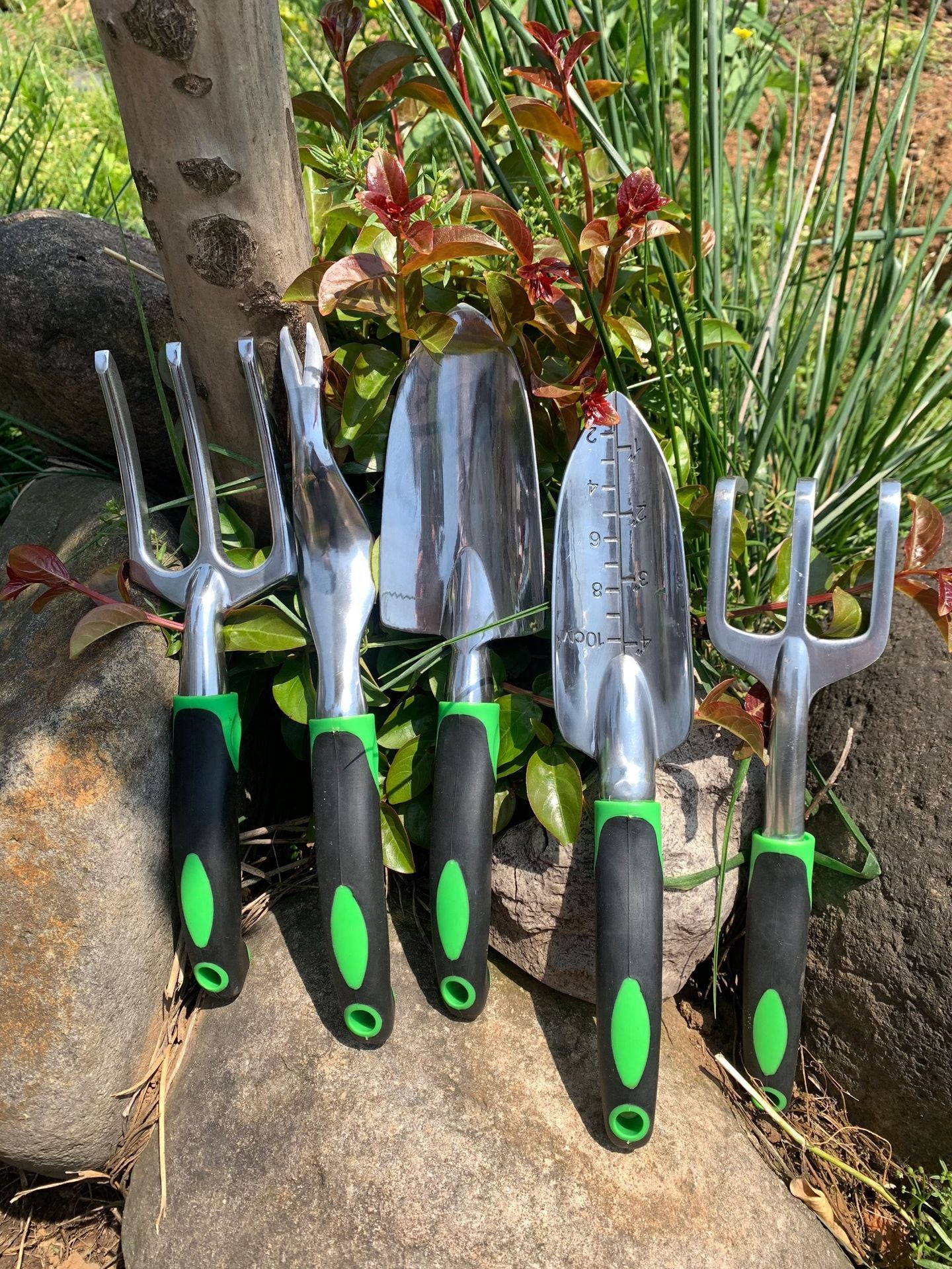 9-piece aluminum alloy garden tool set