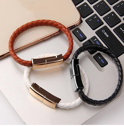 Bracelet - charger with USB charging cable, data charging cable IPhone 14, 13, Max, USB C cable