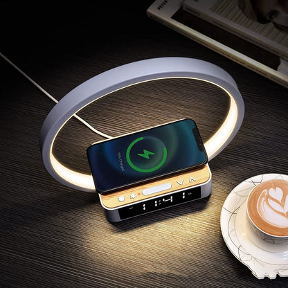 3-in-1 Bedside Wireless Charger & Night Lamp