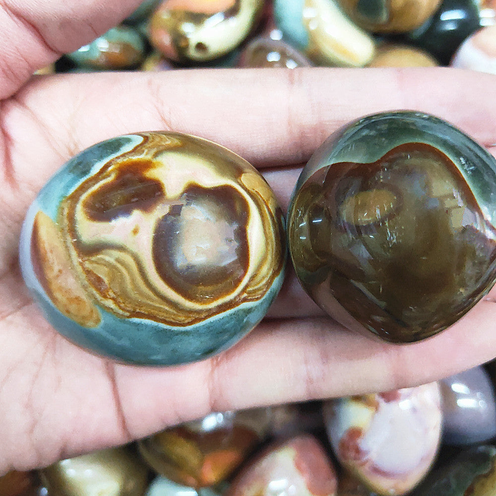 Raw Stone Ocean Jasper