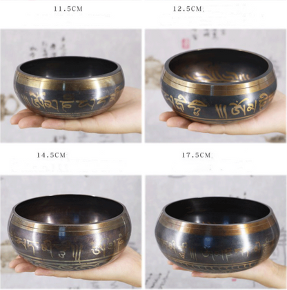 Buddha Yinbo Nibo Singing Bowl Yoga Meditation Chanting Meditation Sound Therapy Bowl