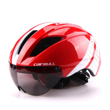 Aero helmet for cycling