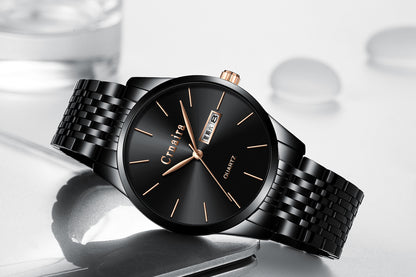 The Men's Waterproof Simple Fashion Quartz Watch.