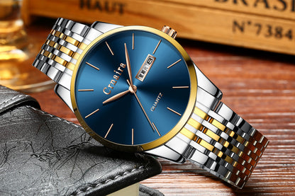 The Men's Waterproof Simple Fashion Quartz Watch.