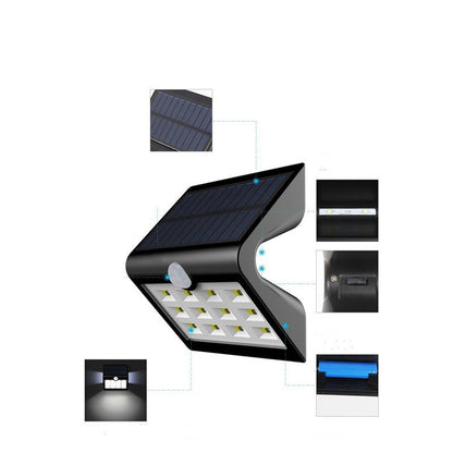 Moisture-proof outdoor solar lighting floodlight