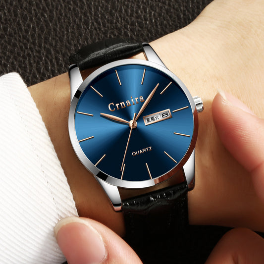 The Men's Waterproof Simple Fashion Quartz Watch.