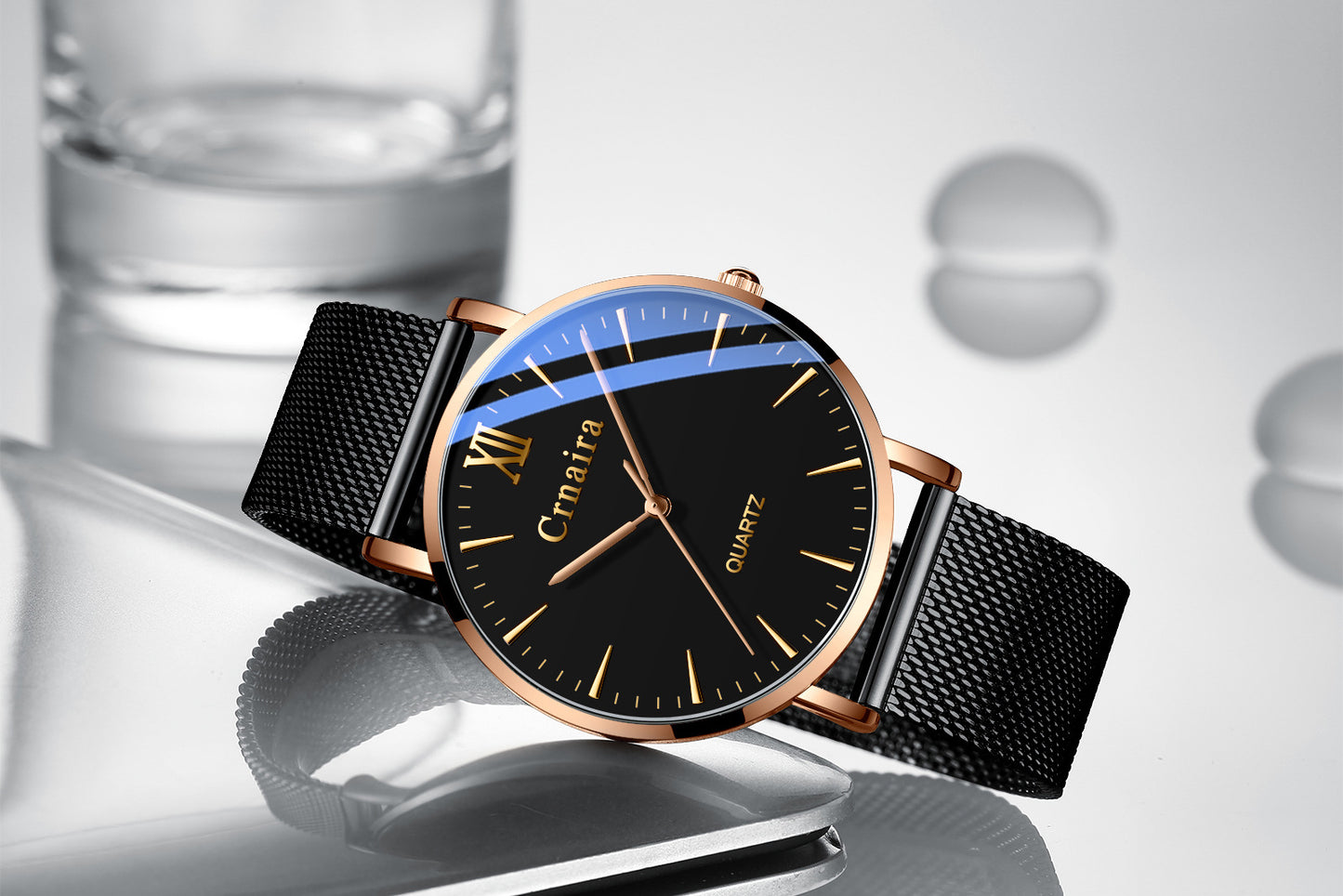 The Men's Ultra-thin Multi-functional Waterproof Quartz Watch.