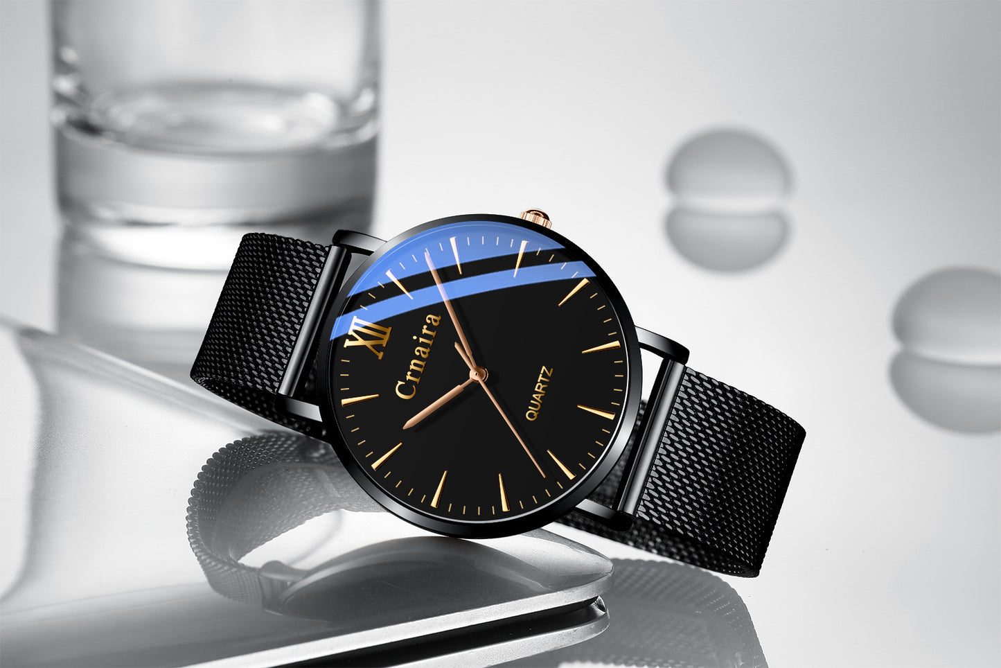 The Men's Ultra-thin Multi-functional Waterproof Quartz Watch.