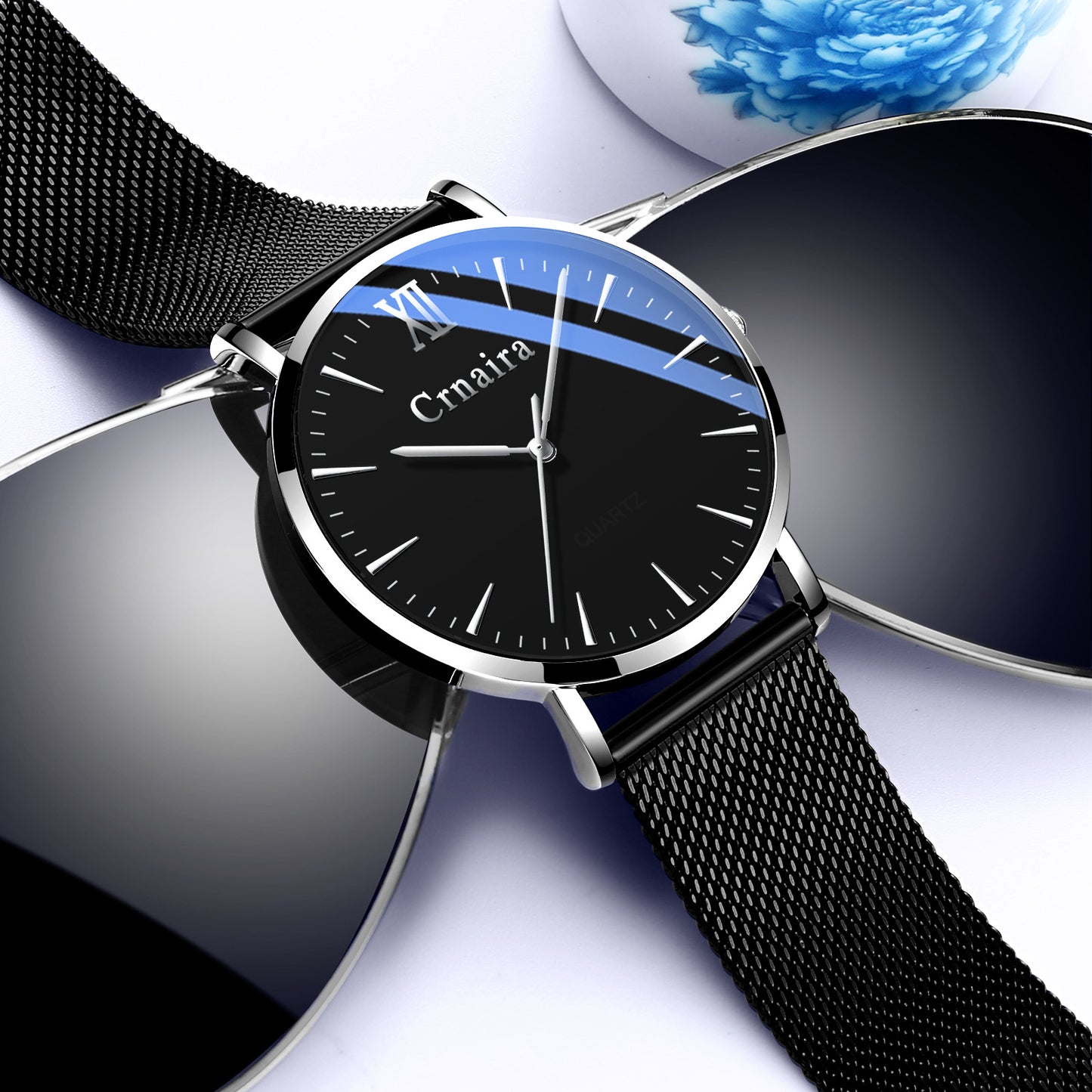 The Men's Ultra-thin Multi-functional Waterproof Quartz Watch.