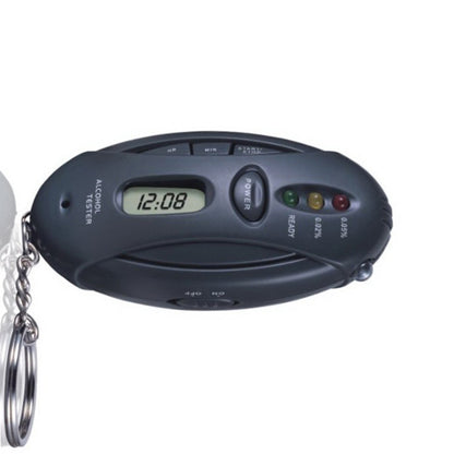 Fashion LED Light Portable Alcohol Detector, a key ring