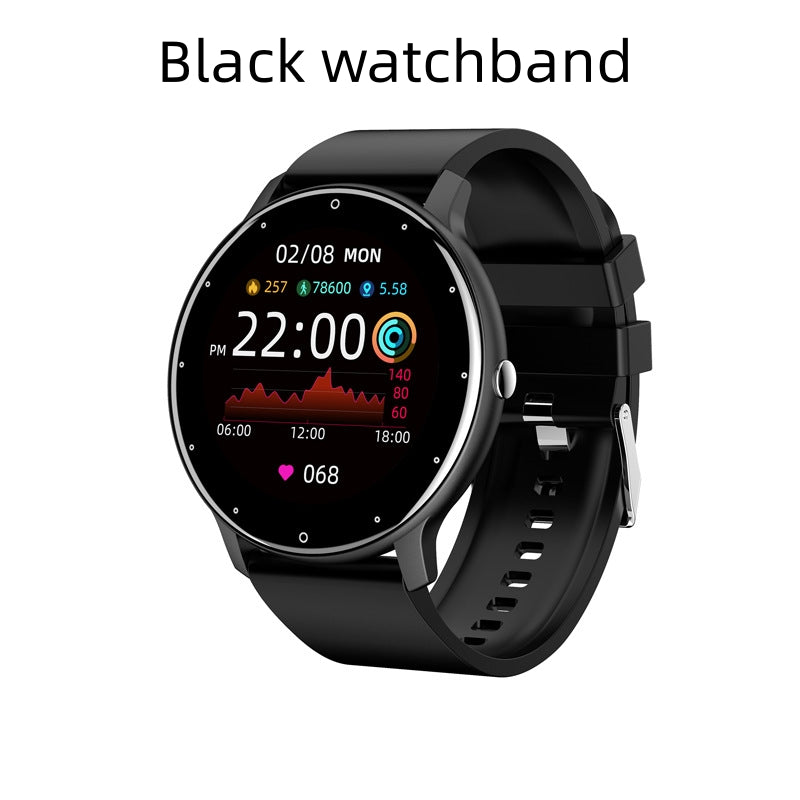 Sports Watch with Weather Forecast, Heart Rate & Blood Pressure Monitoring.