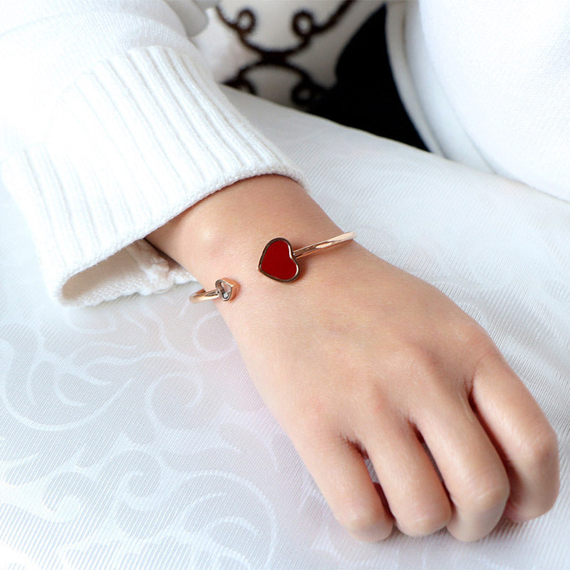 Heart bracelet for women