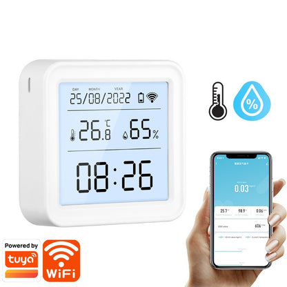 Graffiti Smart Home Wifi Temperature And Humidity Detector