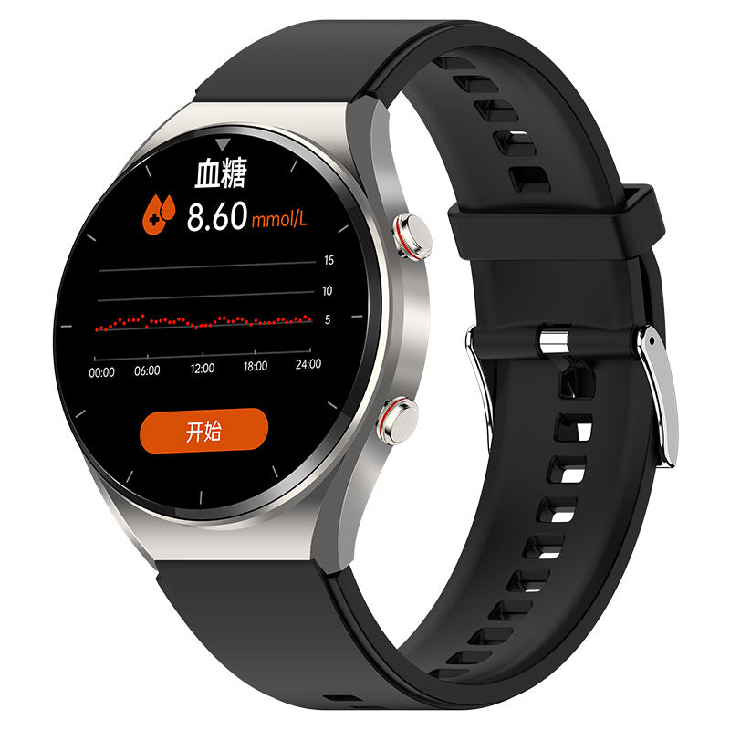 The E09 Smart Watch with ECG, Blood Oxygen, Body Temperature, and Heart Rate Detection Bracelet.