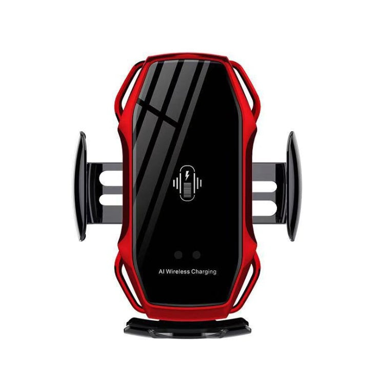 R1 10W Wireless Car Phone Charger red