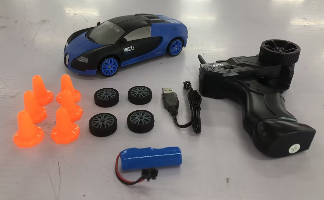 RC Drift Car blue remote