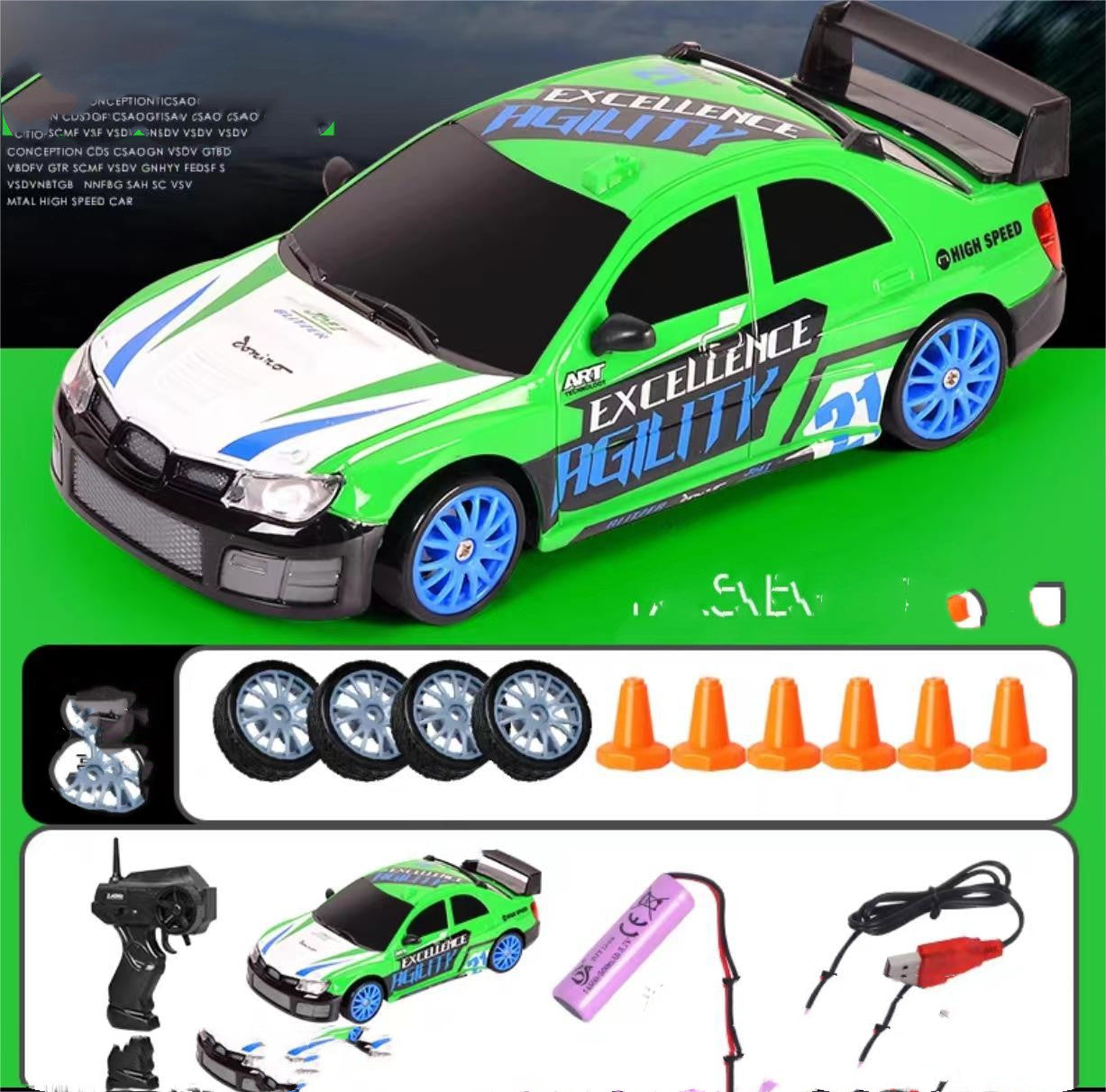 RC Drift Car green