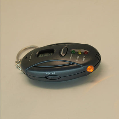 Fashion LED Light Portable Alcohol Detector, a key ring