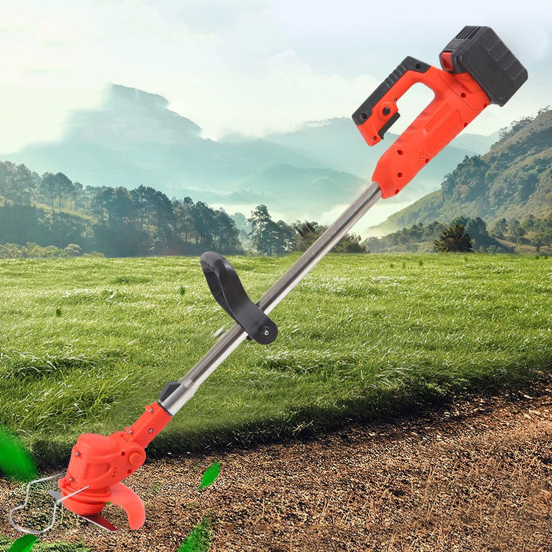 Lithium Mower Handheld Rechargeable Weeder Foldable Mower