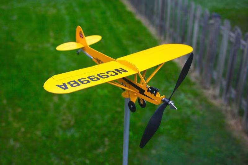 Outdoor Garden Decoration Airplane Weather Vane