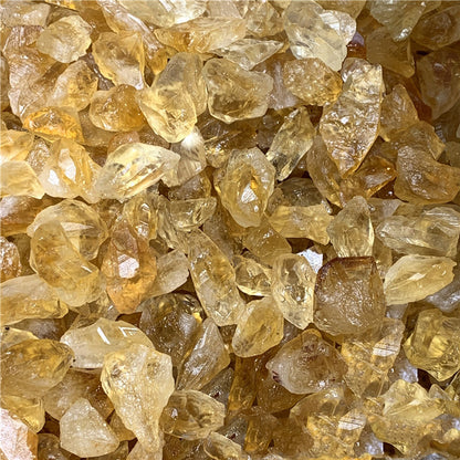 Rough Ore Brazilian Citrine Ornamental Stones