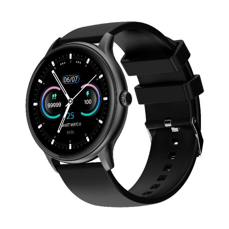 Smartwatch with Blood Pressure Monitoring, 1.28-inch Display, and Health Tracking