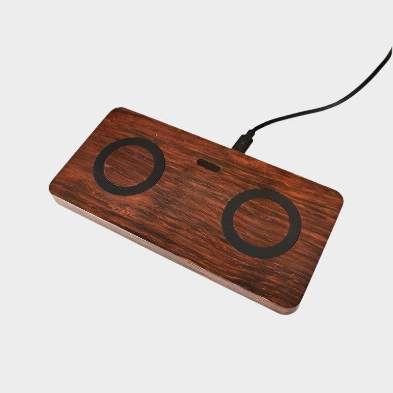 wooden wireless charger