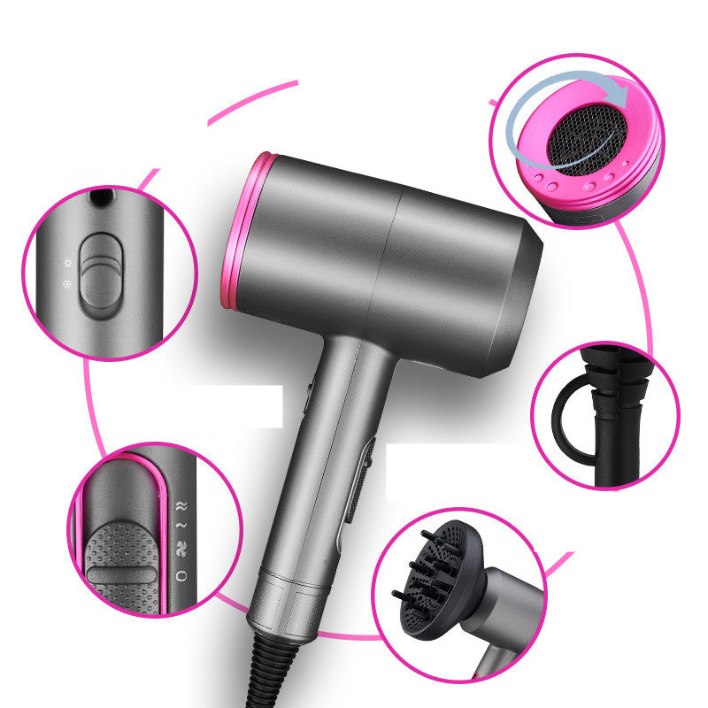 Hair Dryer: 1400W Dual Voltage Hot Air Styler