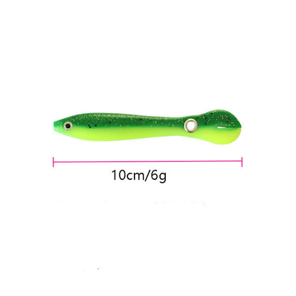 Mock lure soft fishing bait for trout and pike