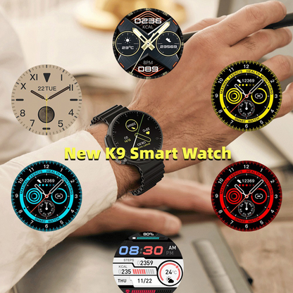 New K9 Smartwatch with wireless charging, NFC and offline payment function