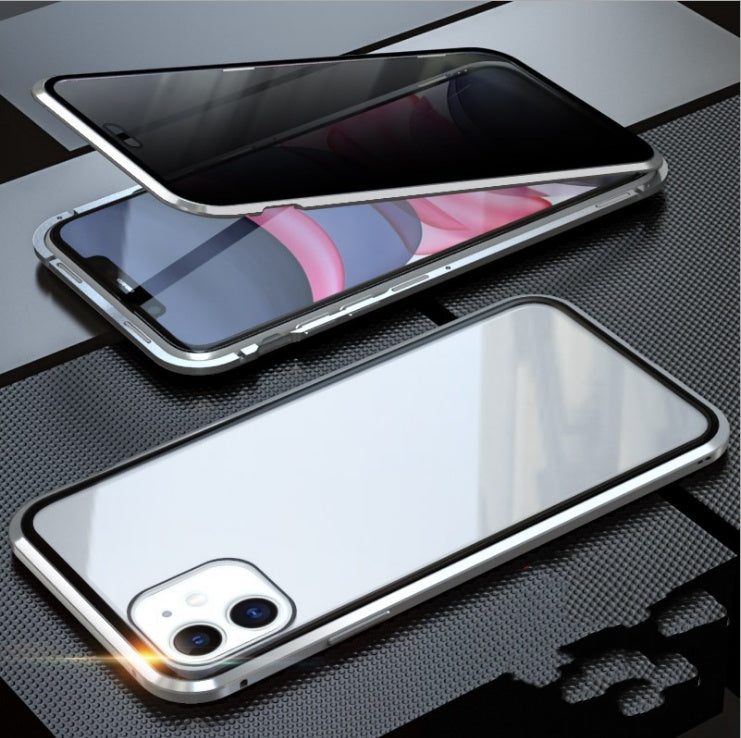 Magnetic Double-Sided Glass Case for iPhone