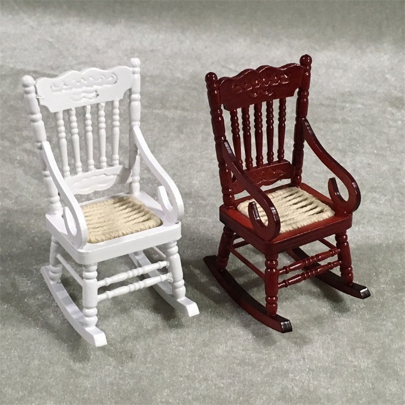 Rocking chair for knitting - mini furniture