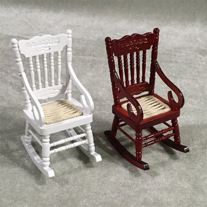 Rocking chair for knitting - mini furniture